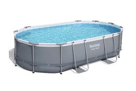 Piscina Estrutural Oval 10.949L com Filtro 220V Bestway