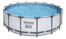 Piscina Estrutural Oval 16.015l Com Filtro 220v Bestway