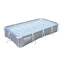 Piscina Estrutural Retangular 4000 litros Geometric Bestway