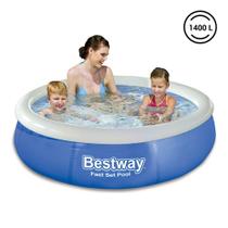 Piscina Fast Set 1.400 Litros Inflável Bestway Piscina Fast Set 1.400 Litros Inflável Bestway