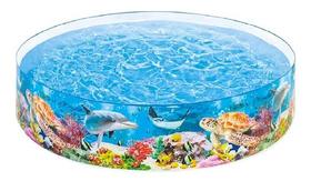 Piscina Fundo do Mar 2040 Litros Intex- 58472NP