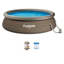 Piscina Funsicle QuickSet 366 x 91 cm com bomba de filtro Piscina Funsicle QuickSet 366 x 91 cm com bomba de filtro