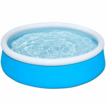 Piscina Gigante 2300L Inflável Redonda Reforçada Resistente