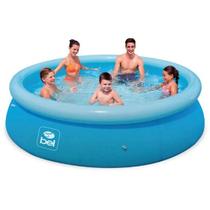 Piscina Gigante 4600L Inflável Redonda Reforçada Kit Reparo - Bel Piscina Gigante 4600L Inflável Redonda Reforçada Kit Reparo - Bel