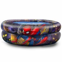 Piscina Homem Aranha Infantil Inflavel Redonda SpiderMan 21L