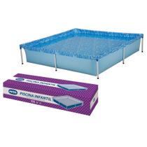 Piscina infantil 1.500l com armação ferro mor Piscina infantil 1.500l com armação ferro mor