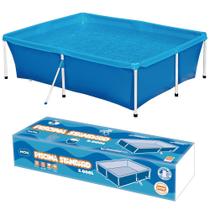 Piscina Infantil 2000 Litros Estrutural Resistente Azul Mor