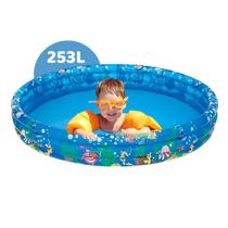 Piscina Infantil 253L Redonda Inflável Água e Bolinhas