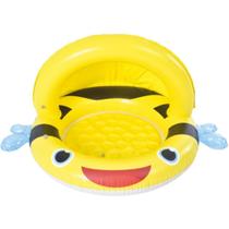 Piscina Infantil 35L Bee Canopy Pool Redonda com Cobertura