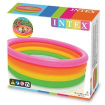 Piscina Infantil 780 Litros Por do Sol Intex 1,68x46Cm Piscina Infantil 780 Litros Por do Sol Intex 1,68x46Cm