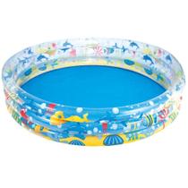 Piscina Infantil Bestway 51004 Deep Dive 282 Litros 3 Anéis Infláveis