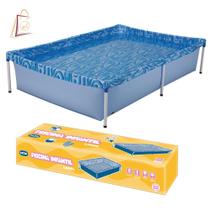 Piscina Infantil com Armação 1000 Litros 189 x 126 x 42 CM MOR