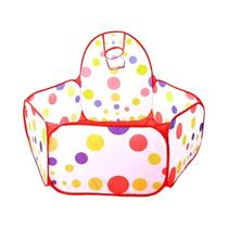 Piscina infantil de bolinhas oceânicas com cesta de basquete Bobo Pool Toy 1,2M (excluindo bola)