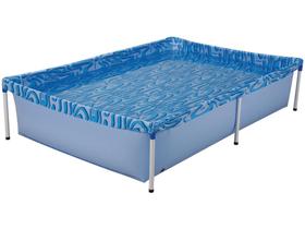 Piscina Infantil Estruturada Retangular Mor 1000L