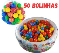 Piscina Infantil Inflável 135 Litros Peixinhos + 50 Bolinhas