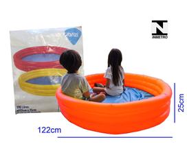 Piscina Infantil Inflável 190L 122cmX25cm Verão Férias Kids