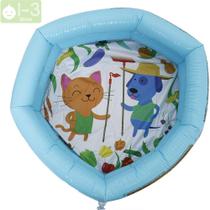 Piscina Infantil Inflável 2 Anéis 21l - brink + Piscina Infantil Inflável 2 Anéis 21l - brink +