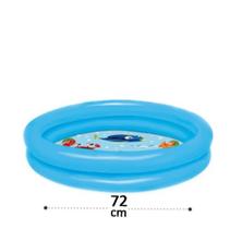 Piscina Infantil Inflável 61L 72cm Estampa De Animais Color Praia-Campo-Sitio