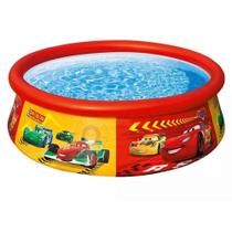 Piscina Infantil Inflável 886 Litros Std Carros Disney Intex