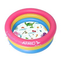 Piscina Infantil Inflável Átrio ES302 Circular 88 Litros PVC