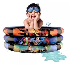 Piscina Infantil Inflável Avengers Menino 86 X 20cm 100l