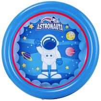 Piscina infantil inflável com 2 aneis e estampa de Astronauta 21 litros Piscina infantil inflável com 2 aneis e estampa de Astronauta 21 litros