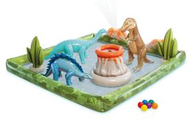 Piscina infantil inflável Intex Jurassic Adventure com escorregador Piscina infantil inflável Intex Jurassic Adventure com escorregador