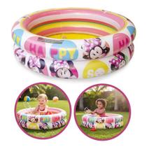 Piscina Infantil Inflável Redonda 37L Minnie Disney 65x17cm Piscina Infantil Inflável Redonda 37L Minnie Disney 65x17cm