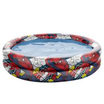 Piscina Infantil Inflável Redonda Homem-Aranha 70L 75cm/22cm SEM Caixa Presente Criança Filhos Verão