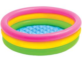 Piscina Infantil Inflável Redonda Intex - 56L Pôr do Sol