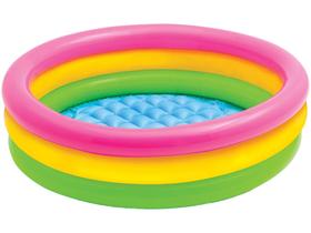 Piscina Infantil Inflável Redonda Intex - 56L Pôr do Sol