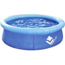 Piscina Infantil Inflável Redonda PVC 1.000 Litros com Borda Vollo