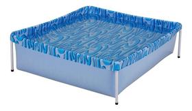 Piscina Infantil Mor 400 Litros - Quadrada ul em PVC