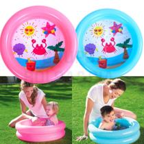 Piscina Infantil para Praia Piscina de Bebê Vinil Resistente 21 Litros