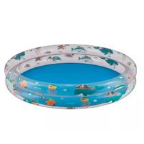 Piscina Infantil Redonda Azul 180l Plástica - Mor
