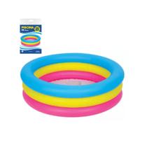 Piscina Infantil Redonda Colorida Pra Bebê 90 Litros
