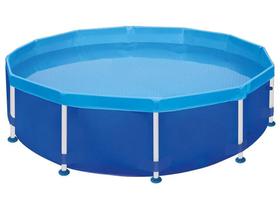 Piscina Infantil Redonda Estrutural PVC 4500 Litros - Mor