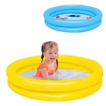 Piscina Infantil Redonda Inflável De Fundo Estampado Animais Sortida 61L Piscina Infantil Redonda Inflável De Fundo Estampado Animais Sortida 61L