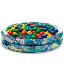 Piscina Infantil Stitch Inflável 70 litros Acima de 3 anos + 50 Bolinhas Piscina Infantil Stitch Inflável 70 litros Acima de 3 anos + 50 Bolinhas