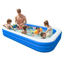 Piscina Inflable OLYMSOLD Tamaño Familiar 305x183x56 cm