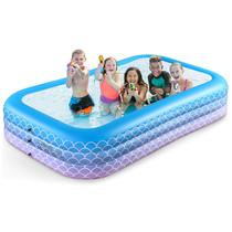 Piscina Inflable Sunrio 2025 Mejorada de 312L para Niños/Adultos Rosa
