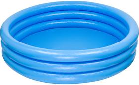 Piscina Inflável 03 Gomos 350 Litros Cor Azul Infantil Intex