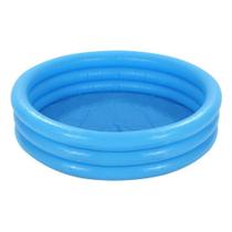 Piscina Inflável 132 Litros Redonda Infantil Azul Bebê Intex