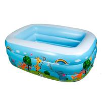 Piscina inflável 150x100x50cm Infantil Verão Calor Sol 400L Cor:Azul Piscina inflável 150x100x50cm Infantil Verão Calor Sol 400L Cor:Azul
