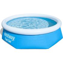 Piscina Inflável 2300 Litros Fast Set 2,44m X 66cm Bestway