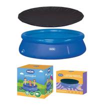 Piscina Inflável 2400 Litros Redonda Splash Fun com Capa Mor Piscina Inflável 2400 Litros Redonda Splash Fun com Capa Mor