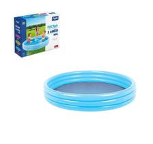 Piscina Inflável 3 Anéis 400 Litros 157x25cm Azul- Wellmix Piscina Inflável 3 Anéis 400 Litros 157x25cm Azul- Wellmix