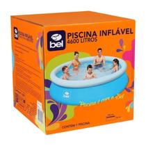 Piscina Inflavel 4.600 L Bel De Pvc E Poliester