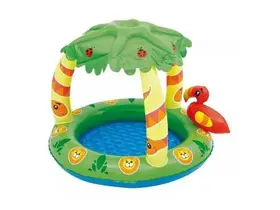 Piscina Inflavel 45lt Tropical C/Cober 1965 Mor Piscina Inflavel 45lt Tropical C/Cober 1965 Mor