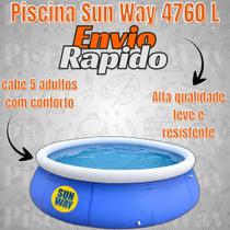 Piscina Inflável 4760L Sun Way Rocie PVC